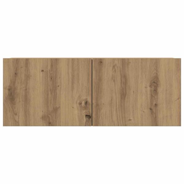 TV-Wandschränke 2 Stk. Artisan-Eiche 80x30x30 cm