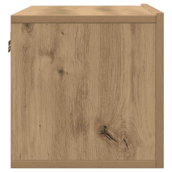 TV-Wandschränke 2 Stk. Artisan-Eiche 80x30x30 cm