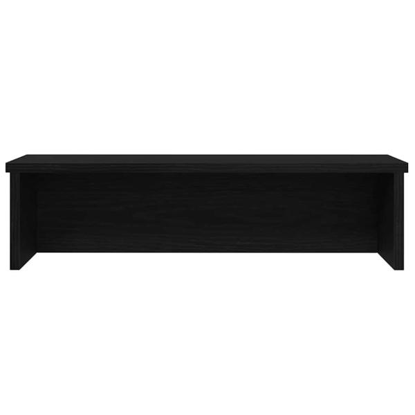 Küchenregale Stapelbar 2 Stk. Schwarz 50x15x16 cm