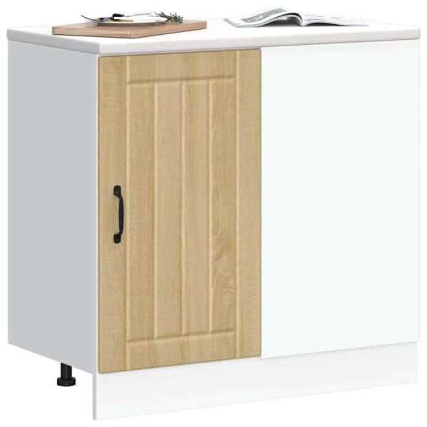Spülenunterschrank Lucca Sonoma-Eiche Holzwerkstoff