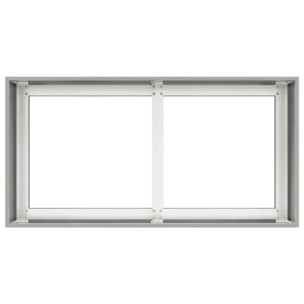 Pflanzgefäß 80x40x40 cm Edelstahl