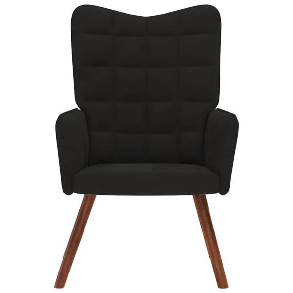 Relaxsessel Schwarz Samt