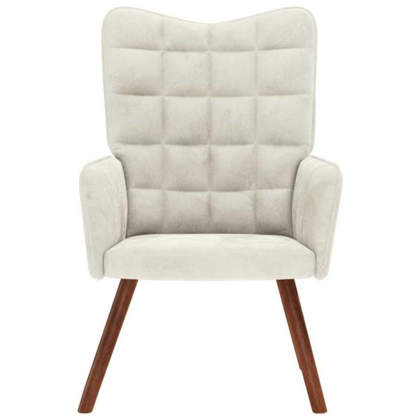 Relaxsessel Creme Samt