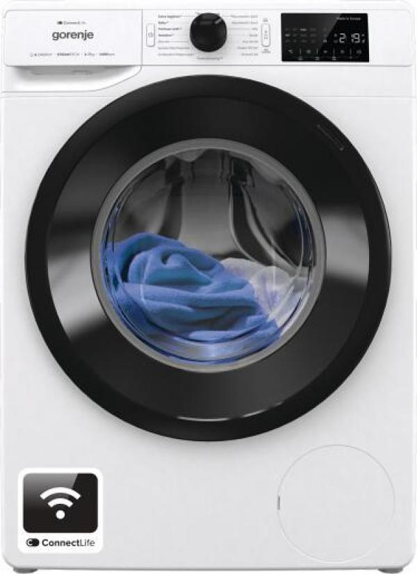 ARDEBO.de Gorenje WPNEI74A1TS 7kg Frontlader Waschmaschine, 60 cm breit, 1400 U/Min, AquaStop, StableTech, WLAN, 15 Programme, weiß