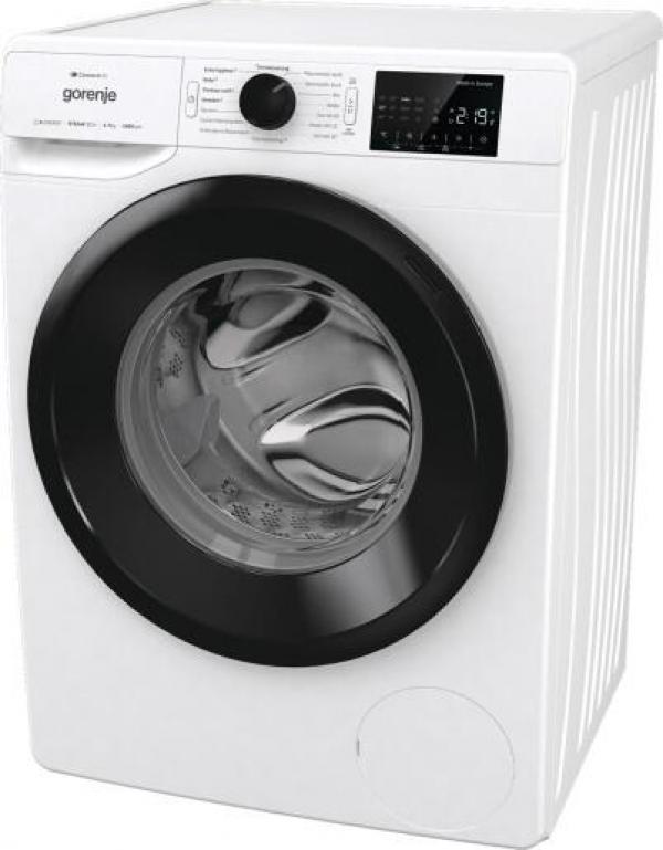 Gorenje WPNEI74A1TS 7kg Frontlader Waschmaschine, 60 cm breit, 1400 U/Min, AquaStop, StableTech, WLAN, 15 Programme, weiß