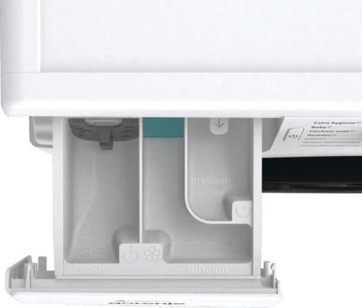 Gorenje WPNEI74A1TS 7kg Frontlader Waschmaschine, 60 cm breit, 1400 U/Min, AquaStop, StableTech, WLAN, 15 Programme, weiß