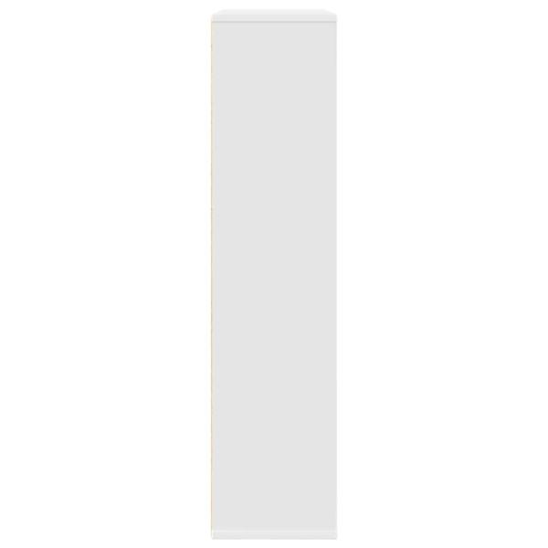 Bücherregal Weiß 89x24x101,5 cm Holzwerkstoff
