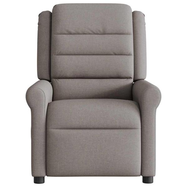 Relaxsessel Elektrisch Taupe Stoff