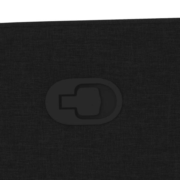 Relaxsessel Schwarz Stoff