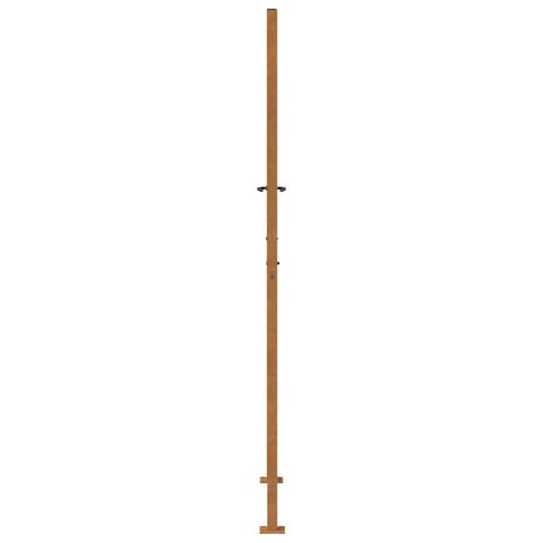 Gartentor 105x205 cm Wetterfester Stahl Lichtdesign