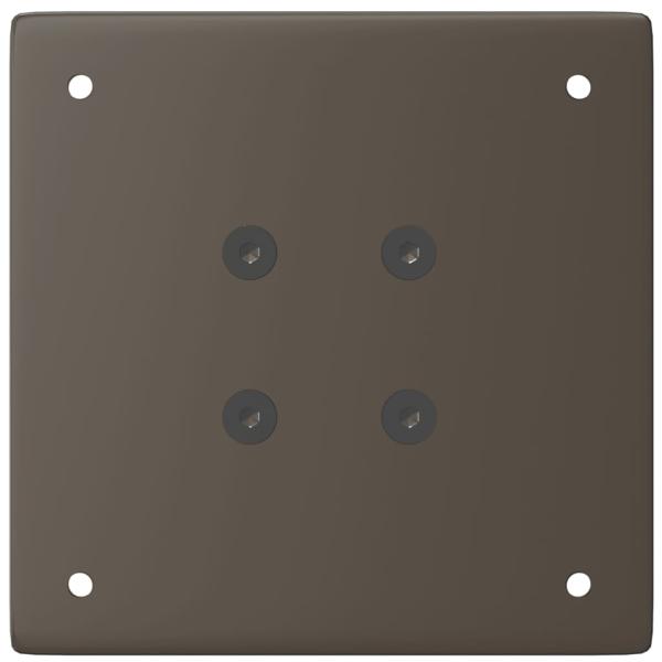 Couchtischbeine 4 Stk. Naturstahl 30-32 cm Stahl