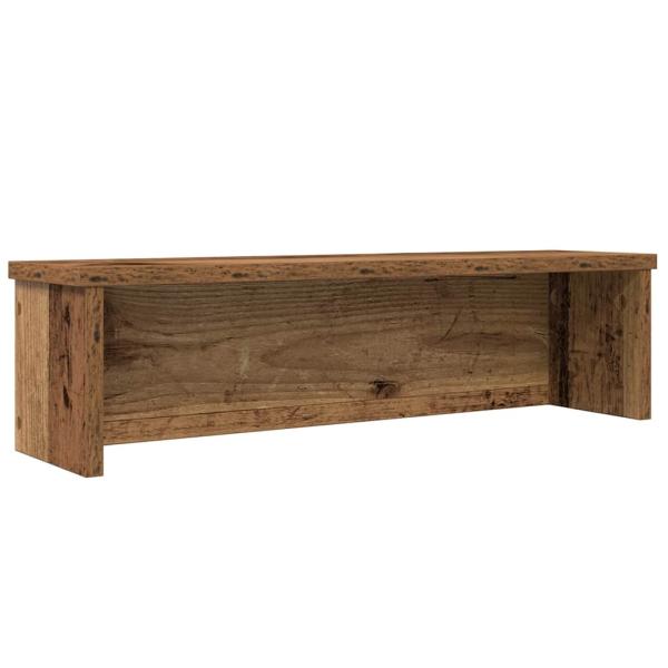 ARDEBO.de - Küchenregal Stapelbar Altholz-Optik 50x15x16 cm Holzwerkstoff