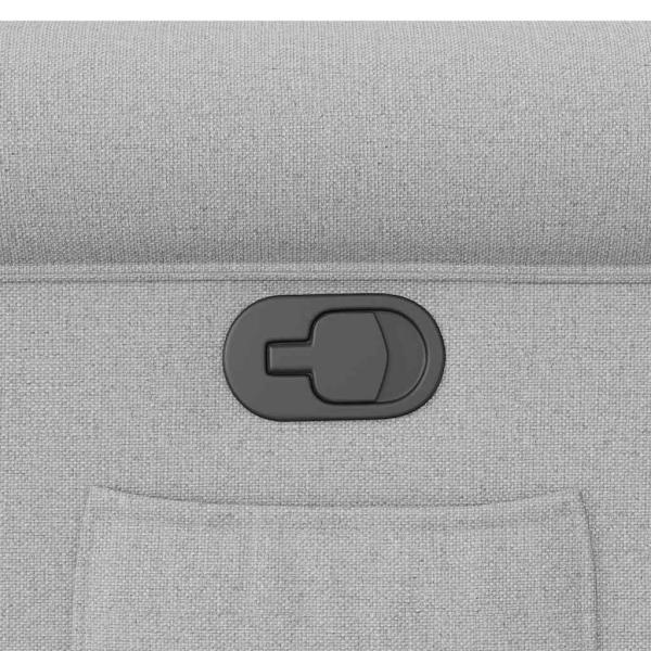 Relaxsessel Wolkengrau Stoff