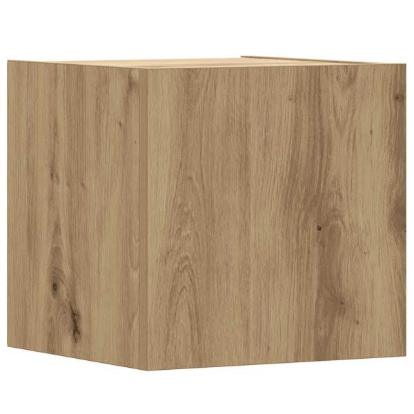 ARDEBO.de - 5-tlg. TV-Schrank-Set Wandmontage Artisan-Eiche Holzwerkstoff