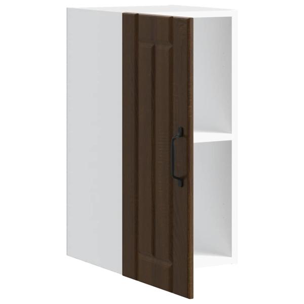 Küchen-Hängeschrank Lucca Braun Eichen-Optik Holzwerkstoff