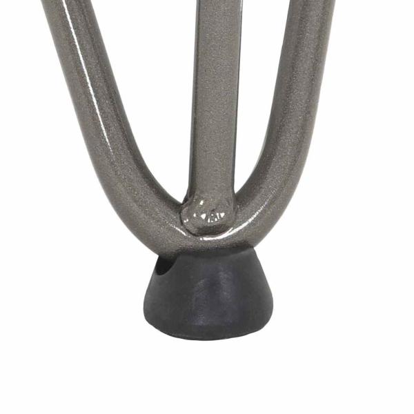 Haarnadelbeine 4 Stk. Naturstahl 30 cm Massivstahl