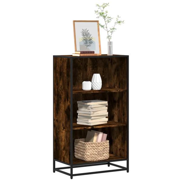 ARDEBO.de - Bücherregal Räuchereiche 60x35x107,5 cm Holzwerkstoff