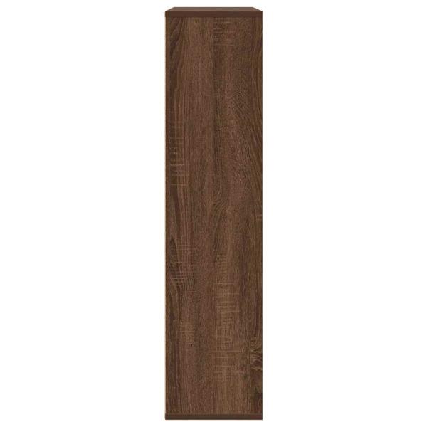 Bücherregal Braun Eichen-Optik 89x24x101,5 cm Holzwerkstoff