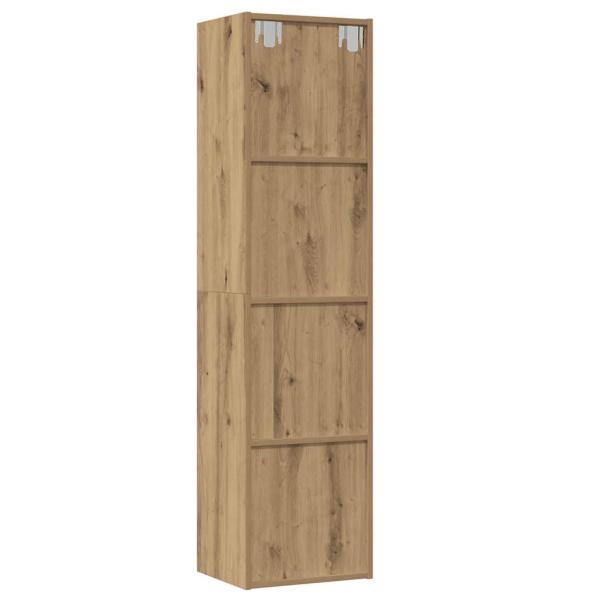 Bücherregal/TV-Schrank Artisan-Eiche 36x30x143 cm Holzwerkstoff