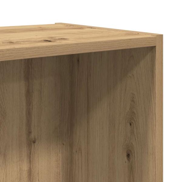 Bücherregal/TV-Schrank Artisan-Eiche 36x30x143 cm Holzwerkstoff