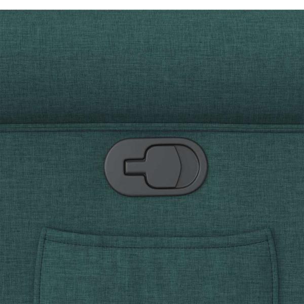 Relaxsessel Dunkelgrün Stoff