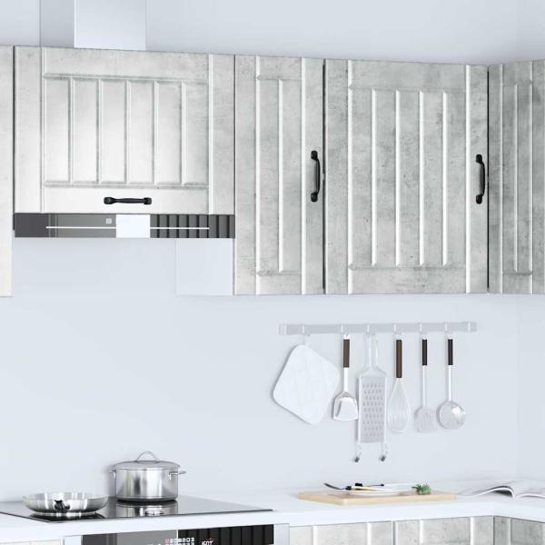 Küchen-Hängeschrank Lucca Betongrau Holzwerkstoff