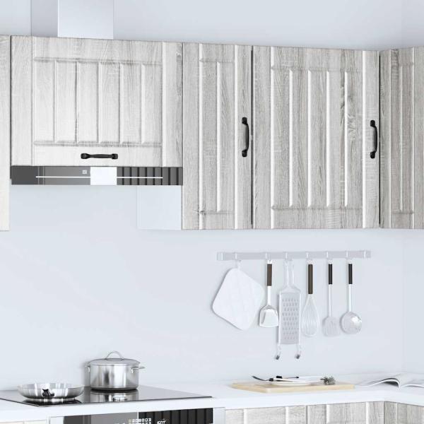 Küchen-Hängeschrank Lucca Grau Sonoma Holzwerkstoff