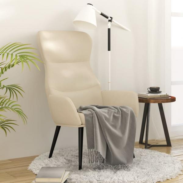 ARDEBO.de - Relaxsessel Creme Stoff