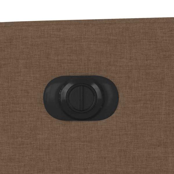 Relaxsessel Elektrisch Braun Stoff