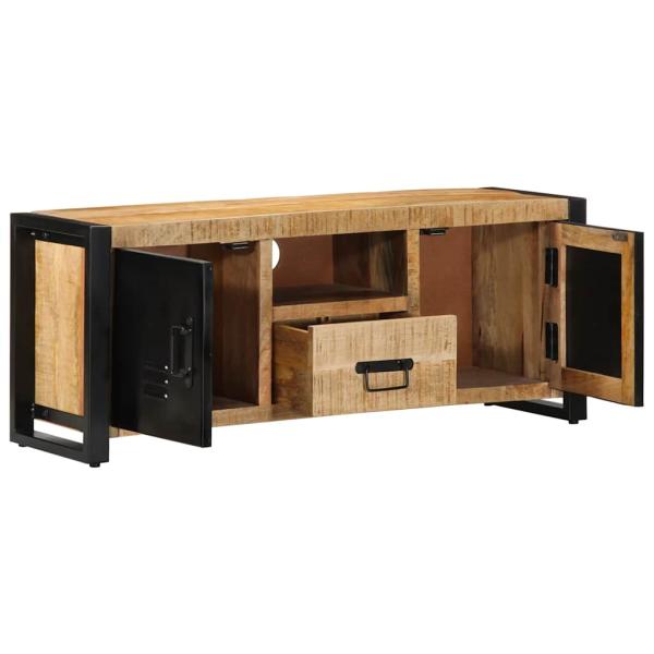 TV-Schrank 100x30x40 cm Massivholz Mango