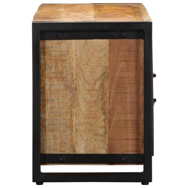 TV-Schrank 100x30x40 cm Massivholz Mango