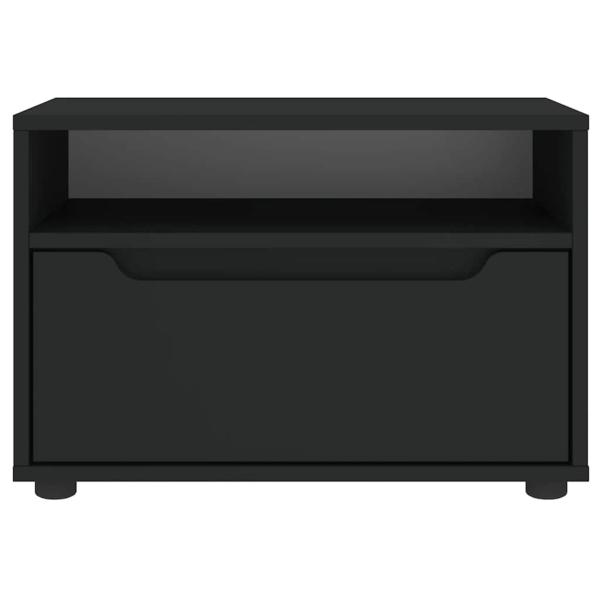 TV-Schrank VISNES Schwarz 60x40x38 cm Holzwerkstoff