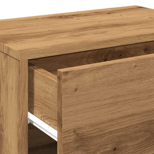 Wand-Nachttisch Artisan-Eiche