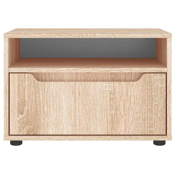 TV-Schrank VISNES Sonoma-Eiche 60x40x38 cm Holzwerkstoff