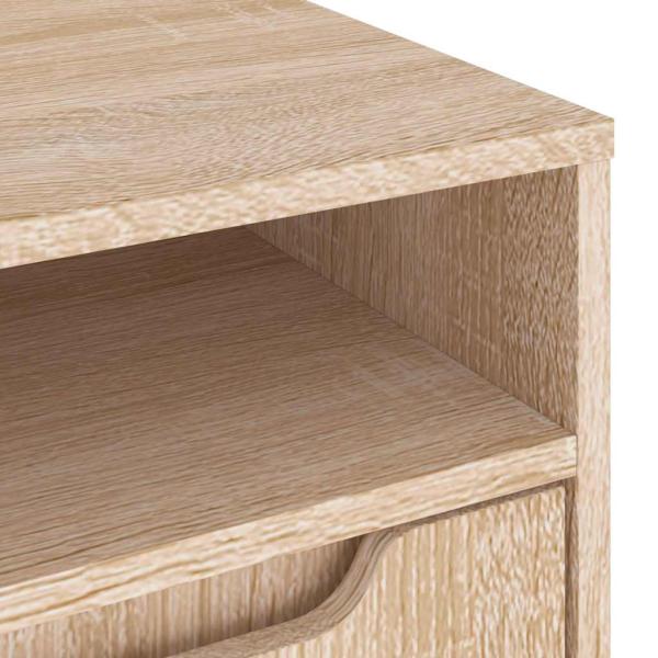TV-Schrank VISNES Sonoma-Eiche 60x40x38 cm Holzwerkstoff