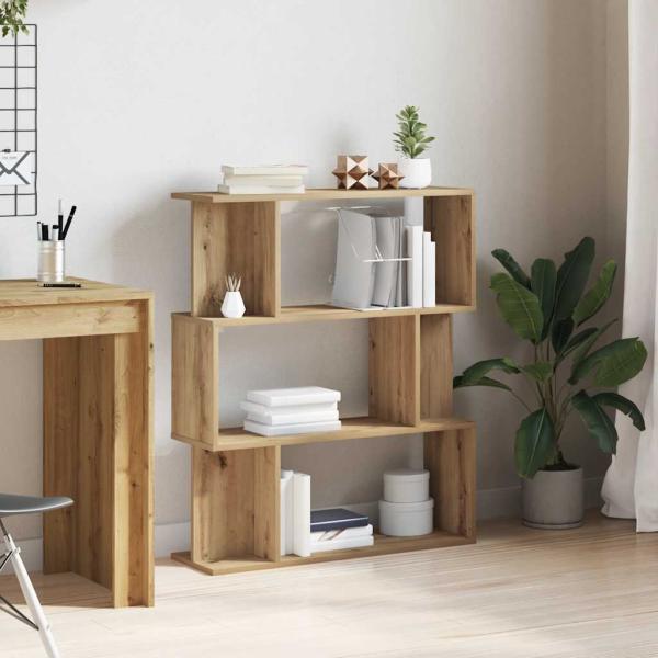 ARDEBO.de - Bücherregal Artisan-Eiche 80x24x96 cm Holzwerkstoff