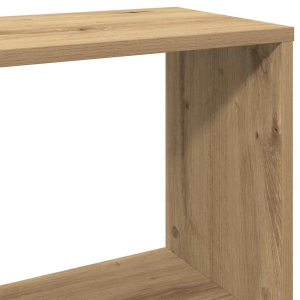 Bücherregal Artisan-Eiche 80x24x96 cm Holzwerkstoff