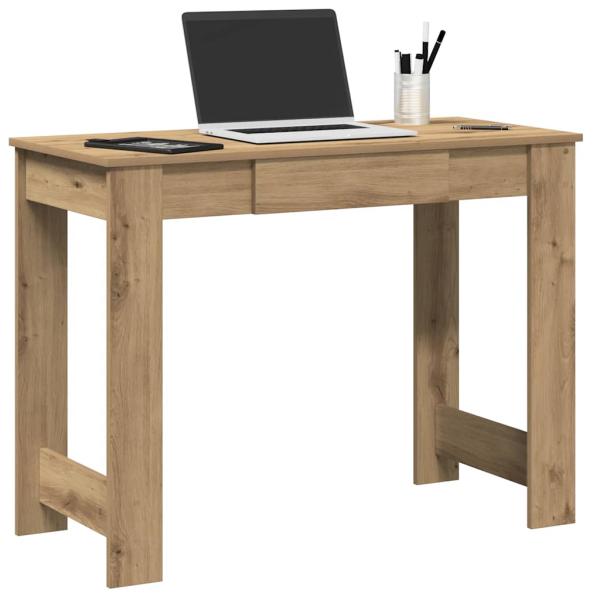 ARDEBO.de - Schreibtisch Artisan-Eiche 100x45x75 cm Holzwerkstoff