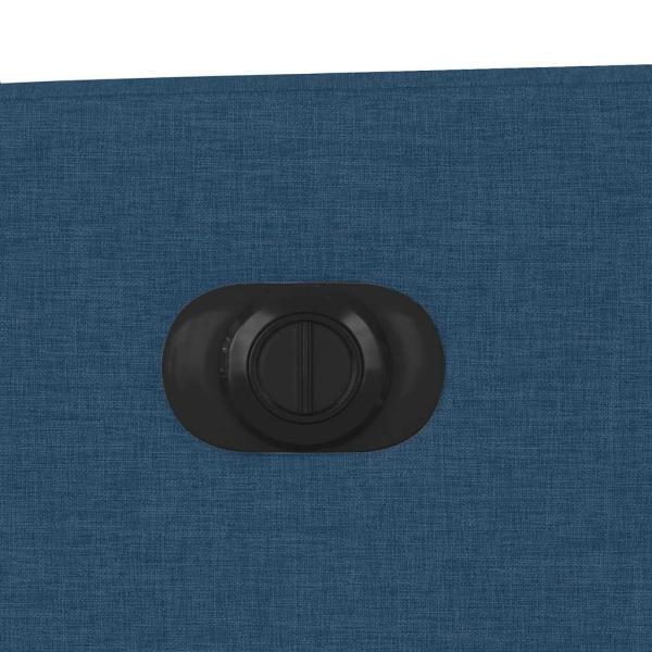 Relaxsessel Elektrisch Blau Stoff