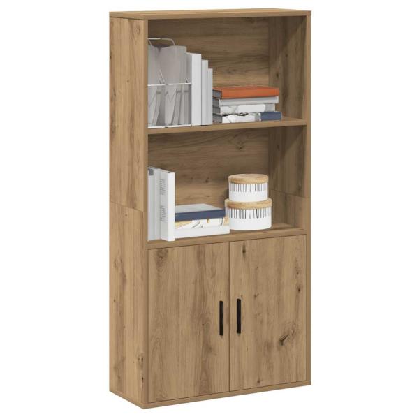 ARDEBO.de - Bücherregal Artisan-Eiche 60x24x120 cm Holzwerkstoff