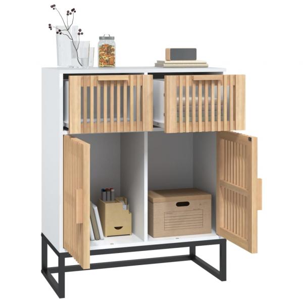 Sideboard Weiß 60x30x75 cm Holzwerkstoff