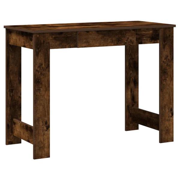 Schreibtisch Räuchereiche 100x45x75 cm Holzwerkstoff