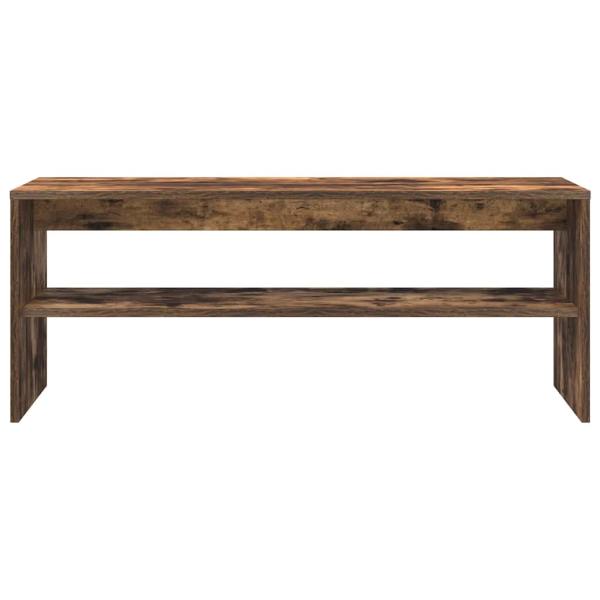 ARDEBO.de - TV-Schrank Räuchereiche 100x40x40 cm Holzwerkstoff