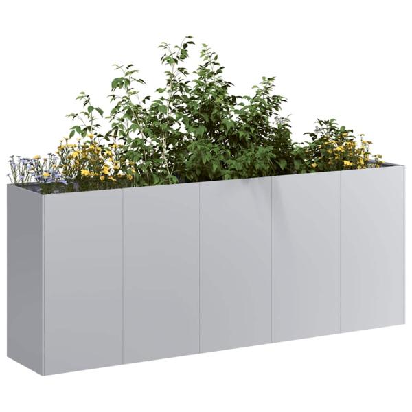 ARDEBO.de - Pflanzkübel 200x40x80 cm Verzinkter Stahl