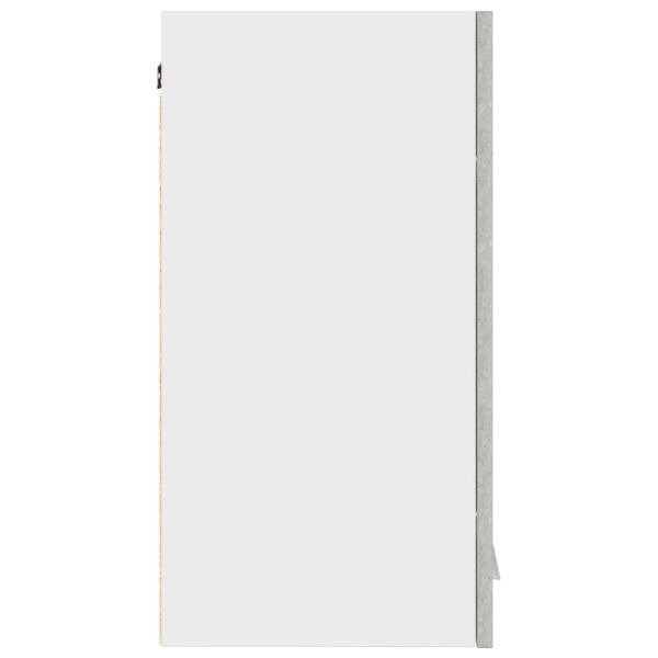Küchenwandschrank Betongrau 60x31x60 cm Holzwerkstoff