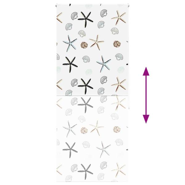 Duschrollo 110x240 cm Stoffbreite 106 cm