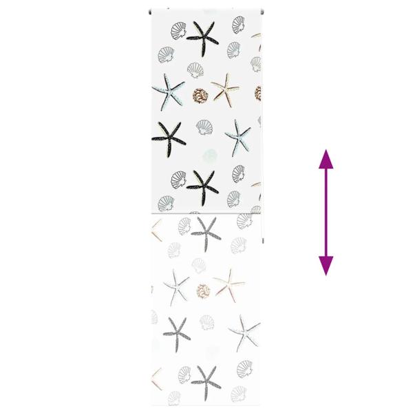 Duschrollo 70x240 cm Stoffbreite 66 cm