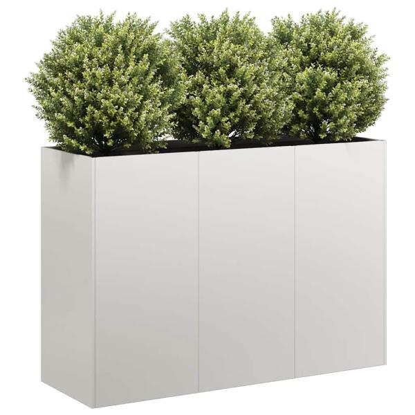 ARDEBO.de - Pflanzkübel 120x40x80 cm Edelstahl