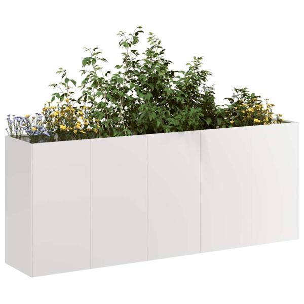 ARDEBO.de - Pflanzkübel 200x40x80 cm Edelstahl