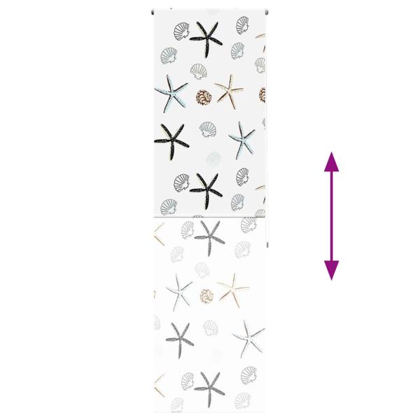 Duschrollo 80x240 cm Stoffbreite 76 cm
